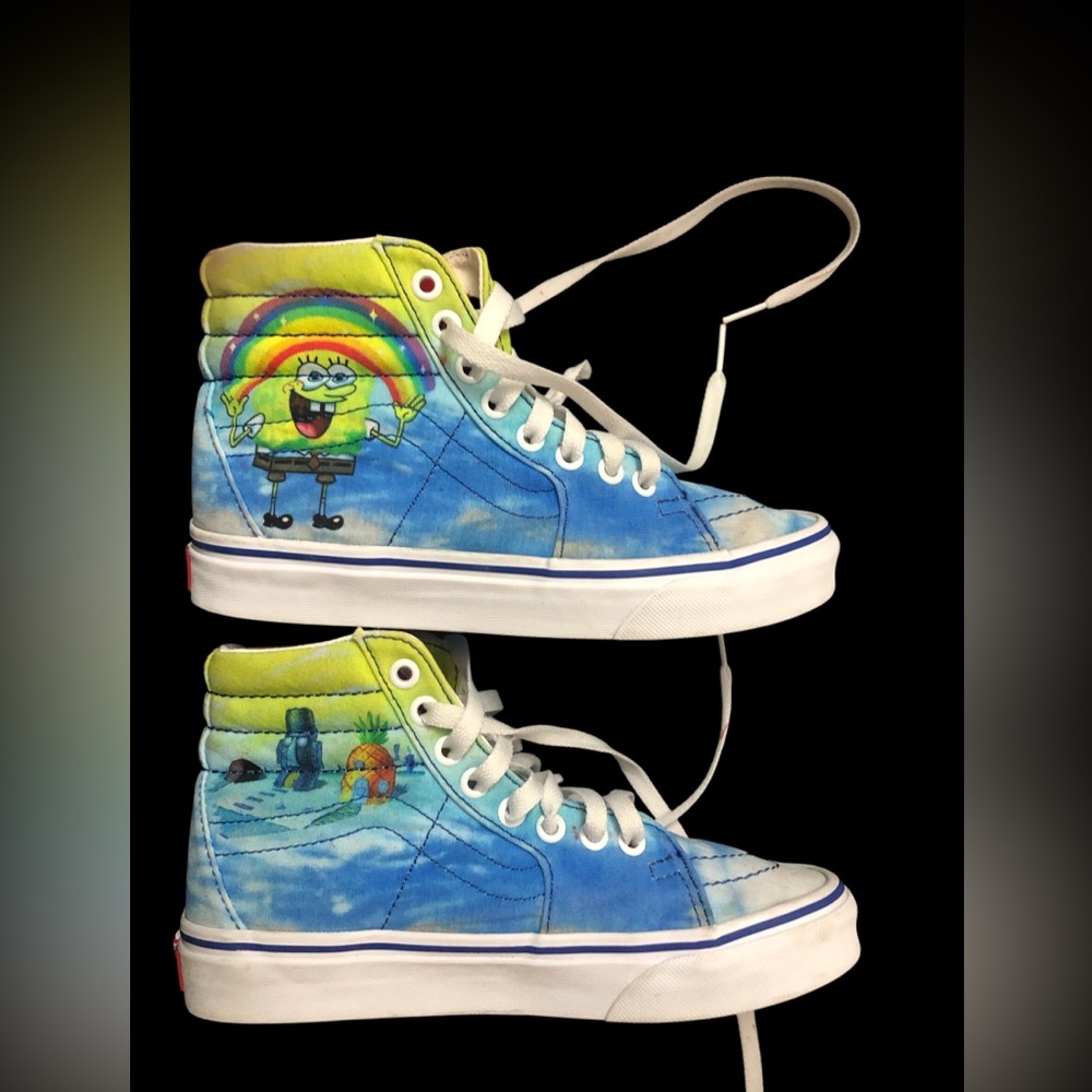Vans Sk8-Hi SpongeBob SquarePants Imaginaaation Sneaker Shoe Men 4 Women…
